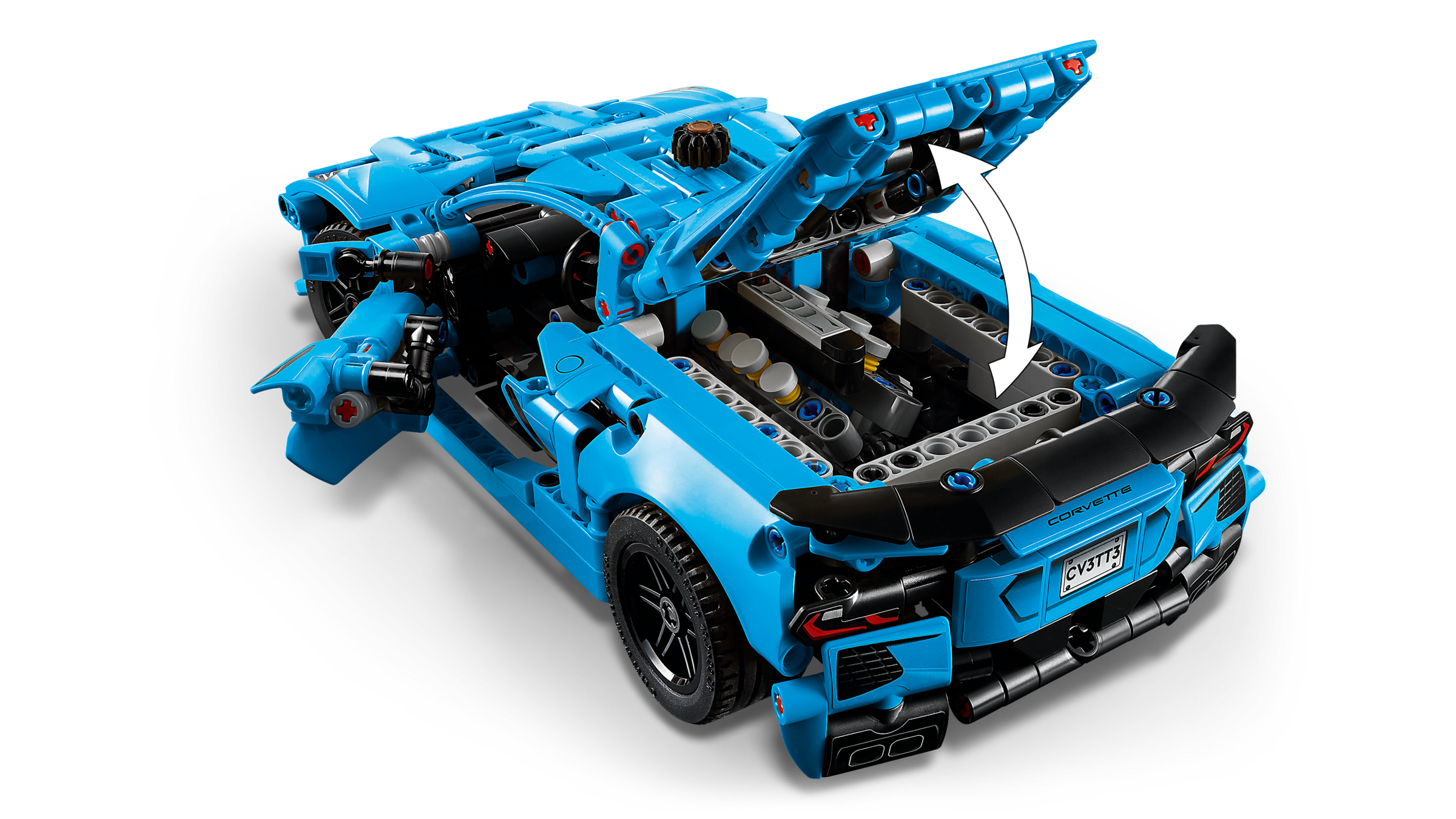 LEGO Chevrolet Corvette Stingray Building Set 732 Pieces - British product