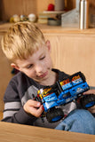 LEGO Technic Monster Jam Grave Digger Fire and Ice 263-piece set, imported from the UK