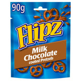 Flipz Milk Chocolate Covered Pretzels Pouch   90g GOODS M&S   