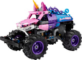 LEGO Technic Monster Jam Sparkle Smash pull-back truck (British brand)