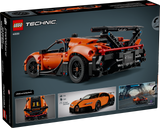 LEGO Technic Bugatti Chiron hypercar building set, UK version