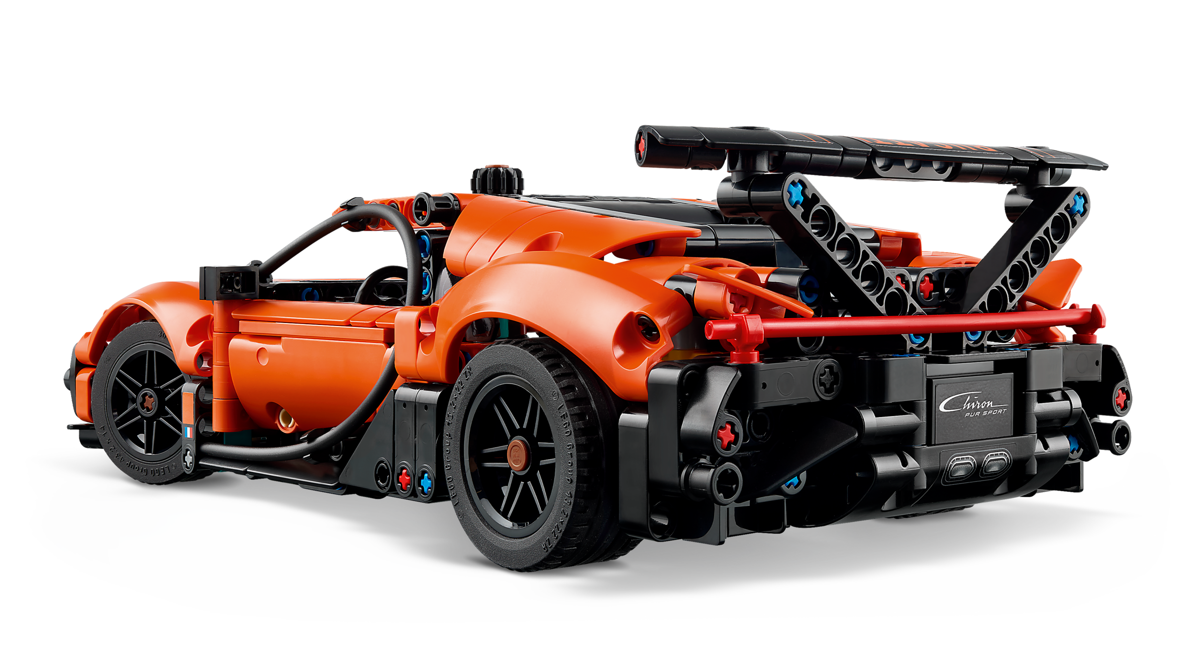 LEGO Technic Bugatti Chiron hypercar building set, UK version