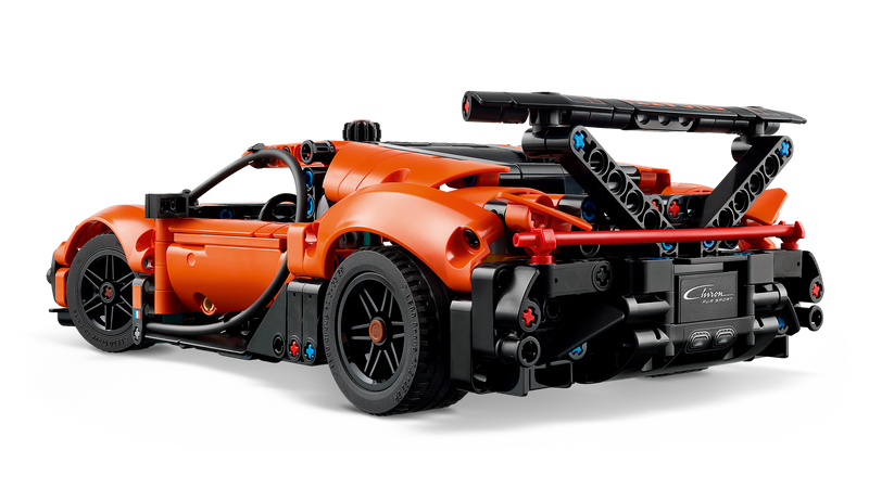 LEGO Technic Bugatti Chiron hypercar building set, UK version