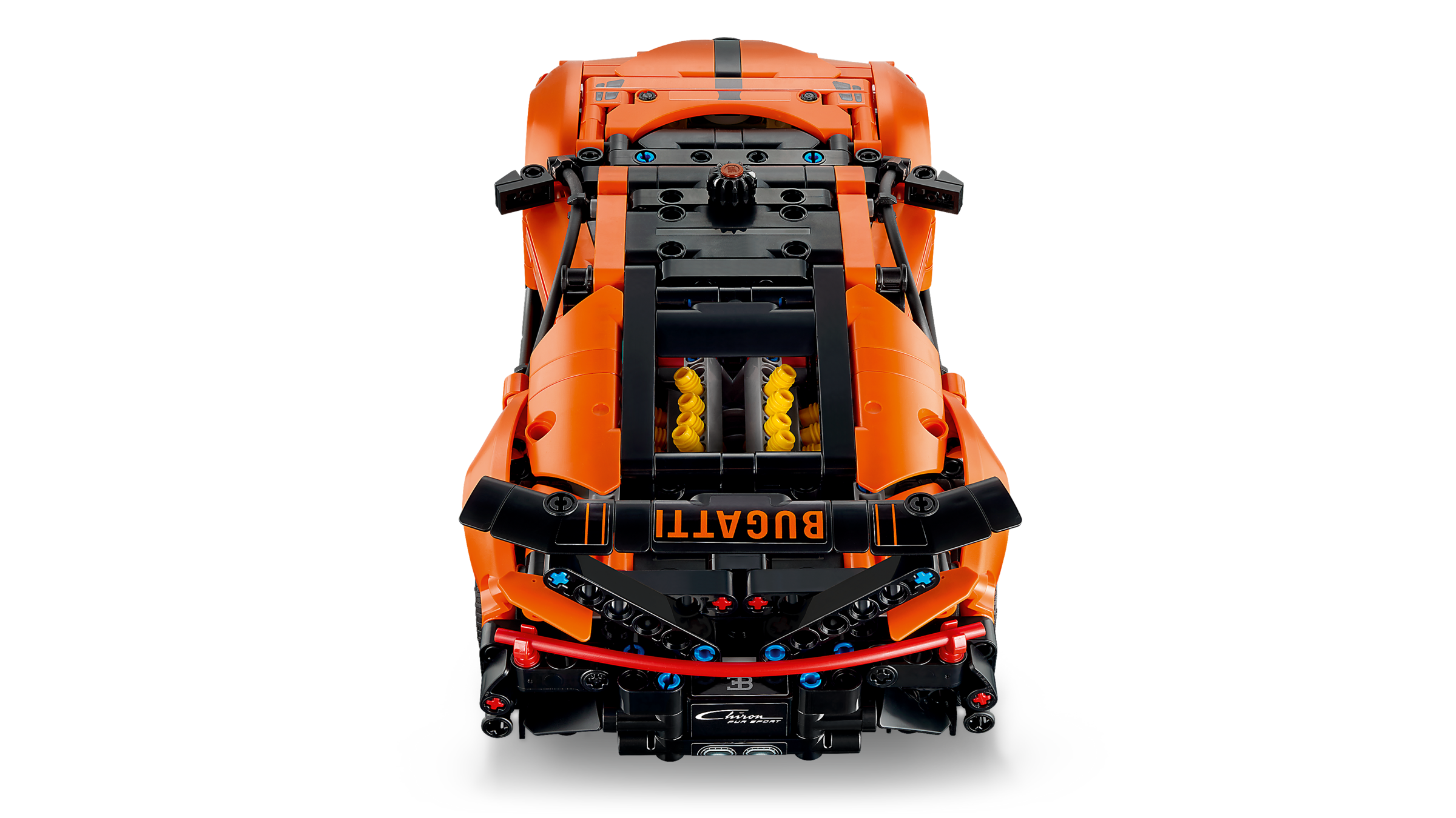 LEGO Technic Bugatti Chiron hypercar building set, UK version
