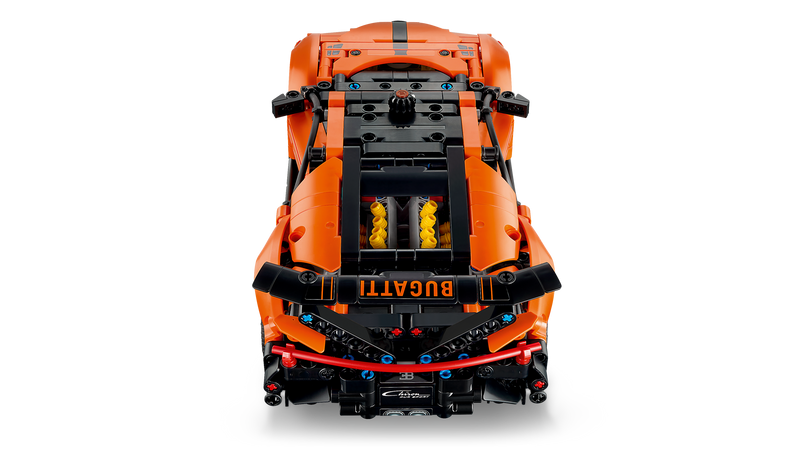 LEGO Technic Bugatti Chiron hypercar building set, UK version