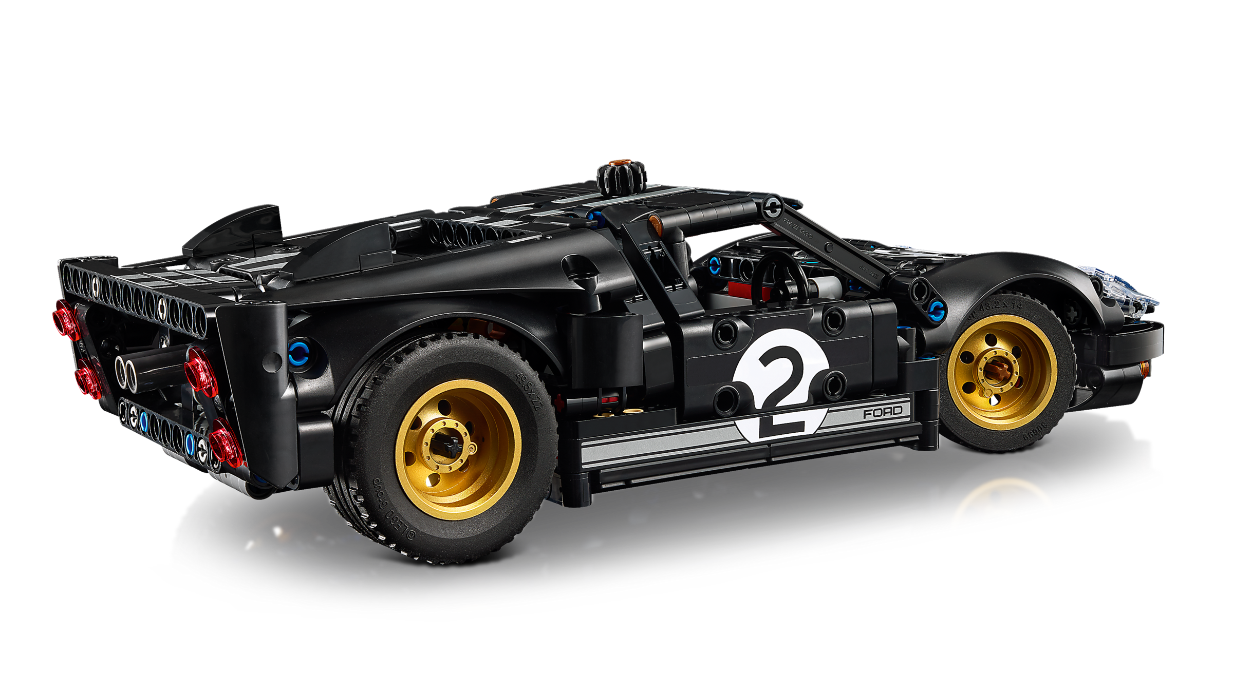 LEGO Technic Ford GT40 MKII race car 793-piece (British brand)