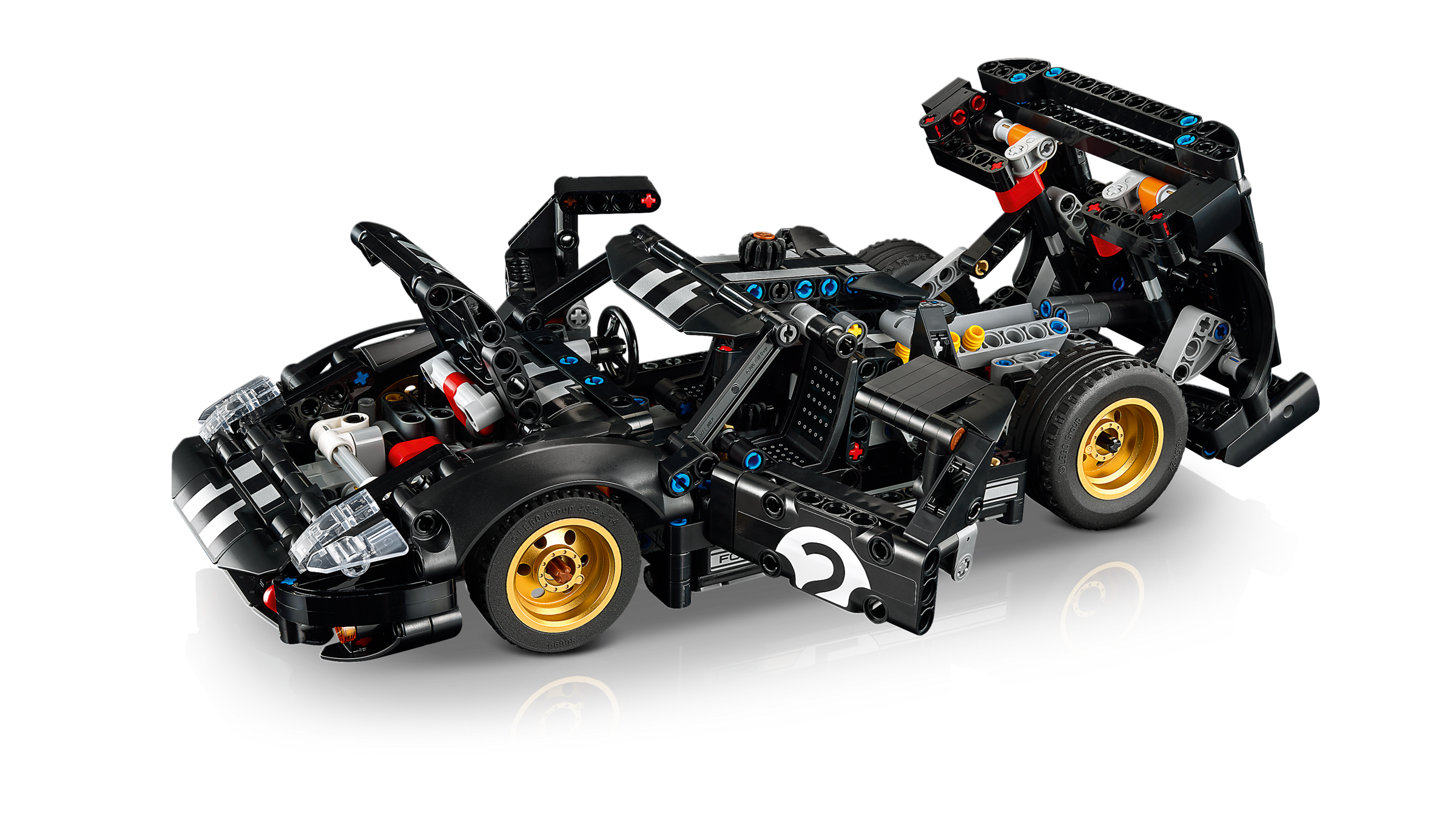 LEGO Technic Ford GT40 MKII race car 793-piece (British brand)
