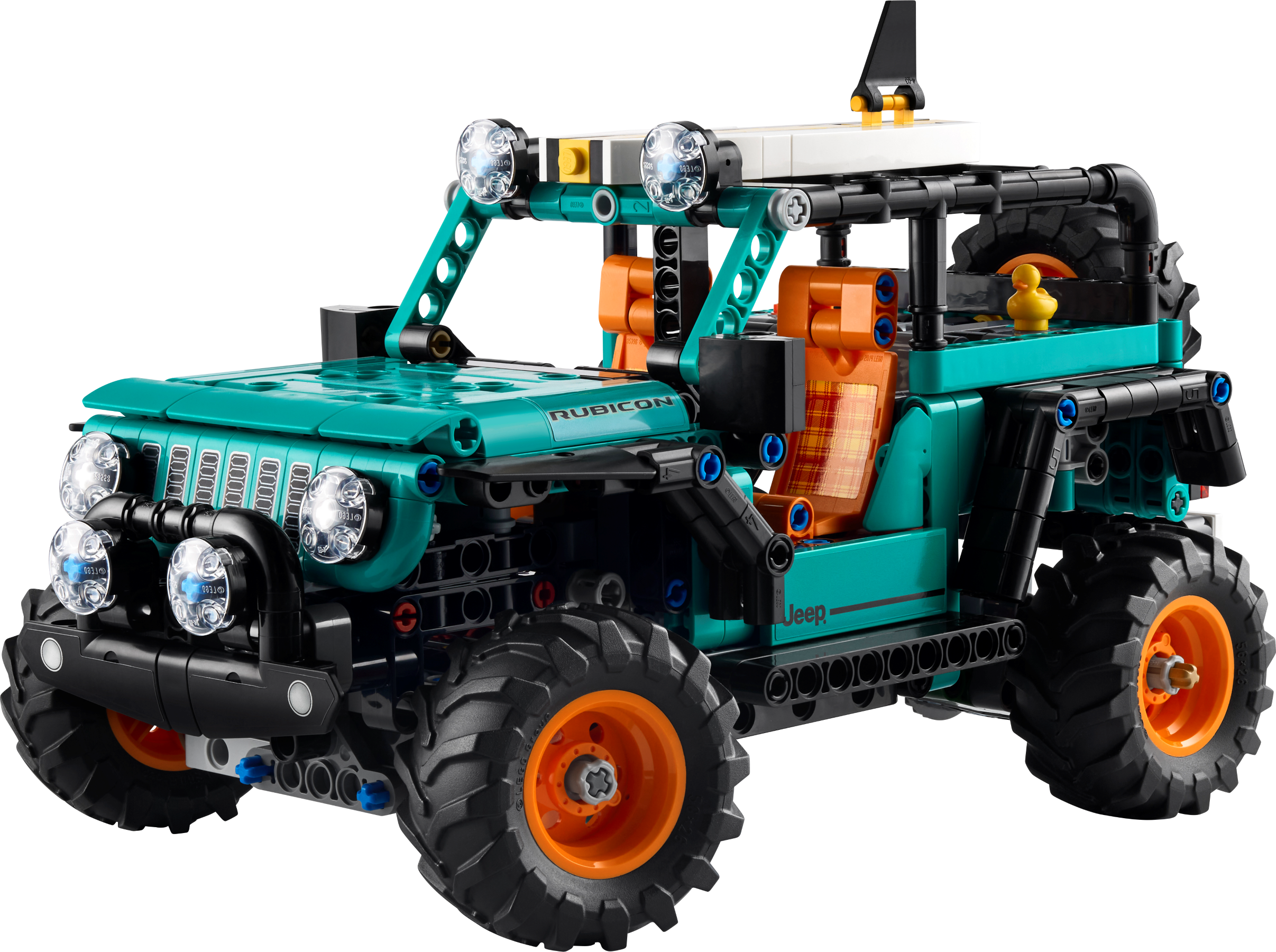 LEGO Technic Jeep Wrangler Rubicon SUV 723-piece, imported from the UK
