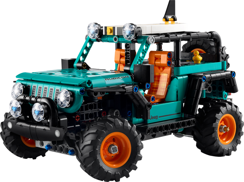 LEGO Technic Jeep Wrangler Rubicon SUV 723-piece, imported from the UK