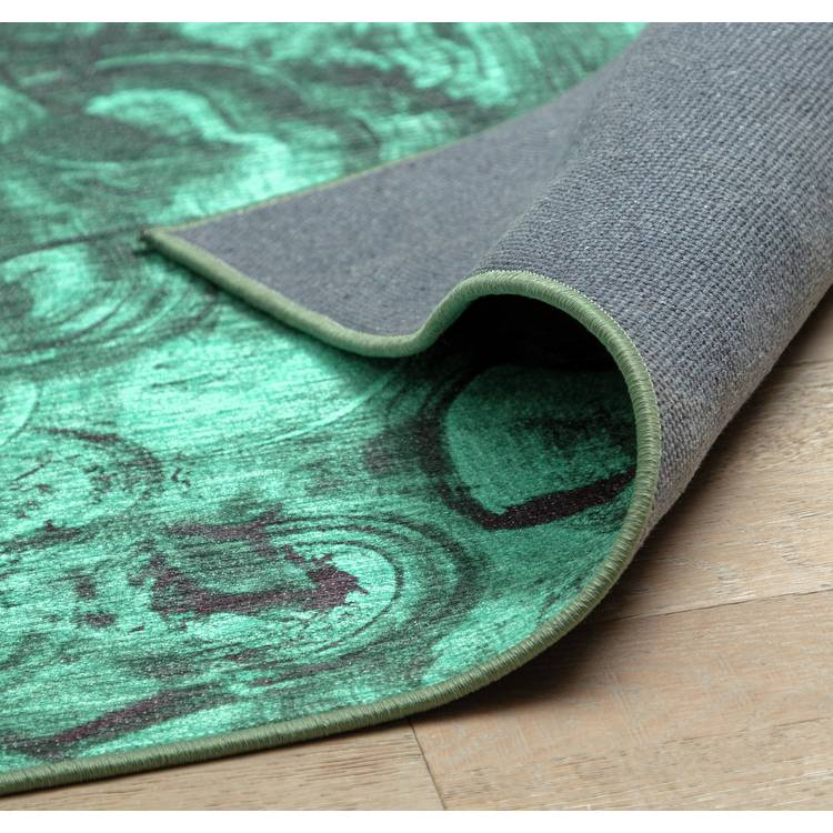 Habitat Malaki green flatweave rug 120x170cm (British brand)