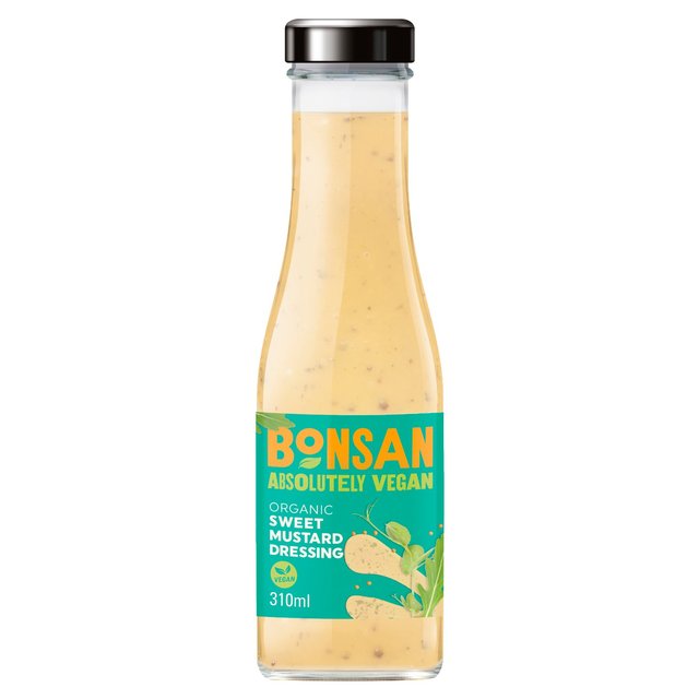 Bonsan Organic Vegan Sweet Mustard Dressing   310ml GOODS M&S   