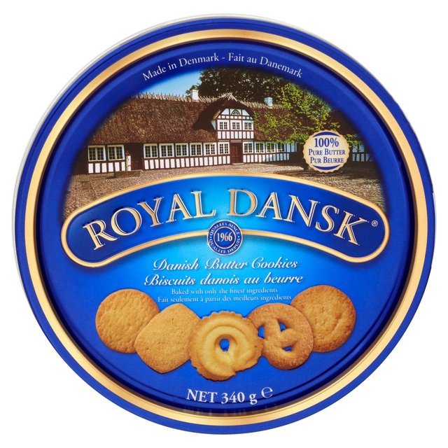 Royal Dansk Danish Butter Cookies   340g GOODS M&S   