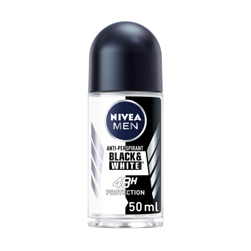 Nivea Black & White Roll-On Deodorant GOODS ASDA   