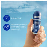 Nivea Cool Kick Anti-Perspirant Roll-On 50ml, imported from the UK
