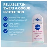 Nivea Pearl & Beauty anti-perspirant roll-on 50ml, imported from the UK
