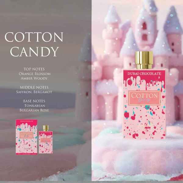 Anfar 1950 perfume Cotton Candy Dubai Chocolate 80ml - British product