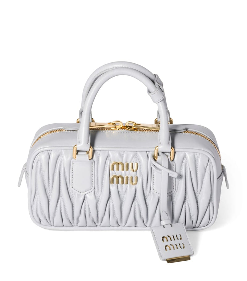 Miu Miu Arcadie top-handle bag in nappa leather, UK version