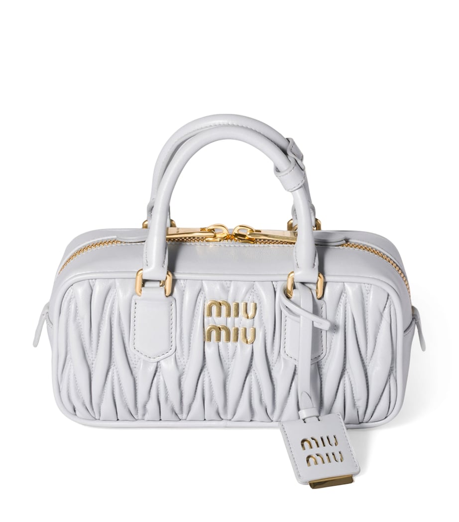 Miu Miu Arcadie top-handle bag in nappa leather, UK version