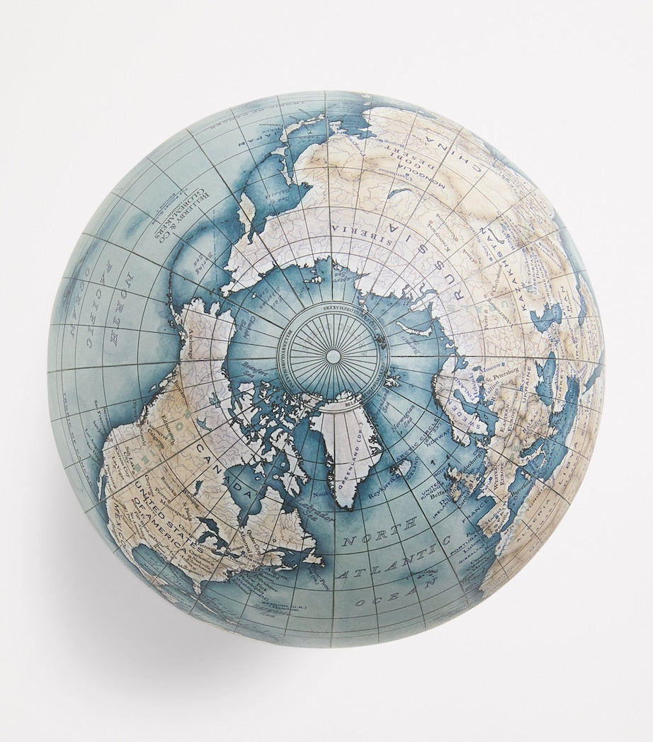 Bellerby Prussian Blue pocket globe 12cm - British product