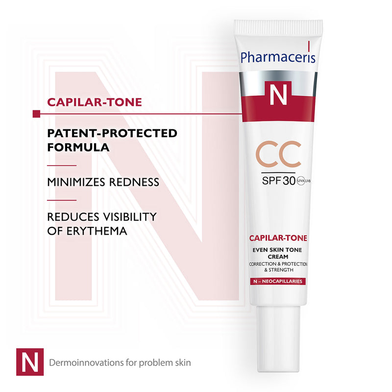 Pharmaceris N Capilar-Tone SPF 30 CC cream 40ml, UK version