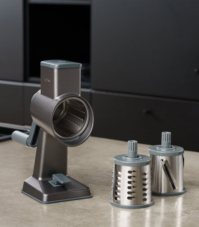 ZYLISS Gourmet Drum Grater Set (British brand)