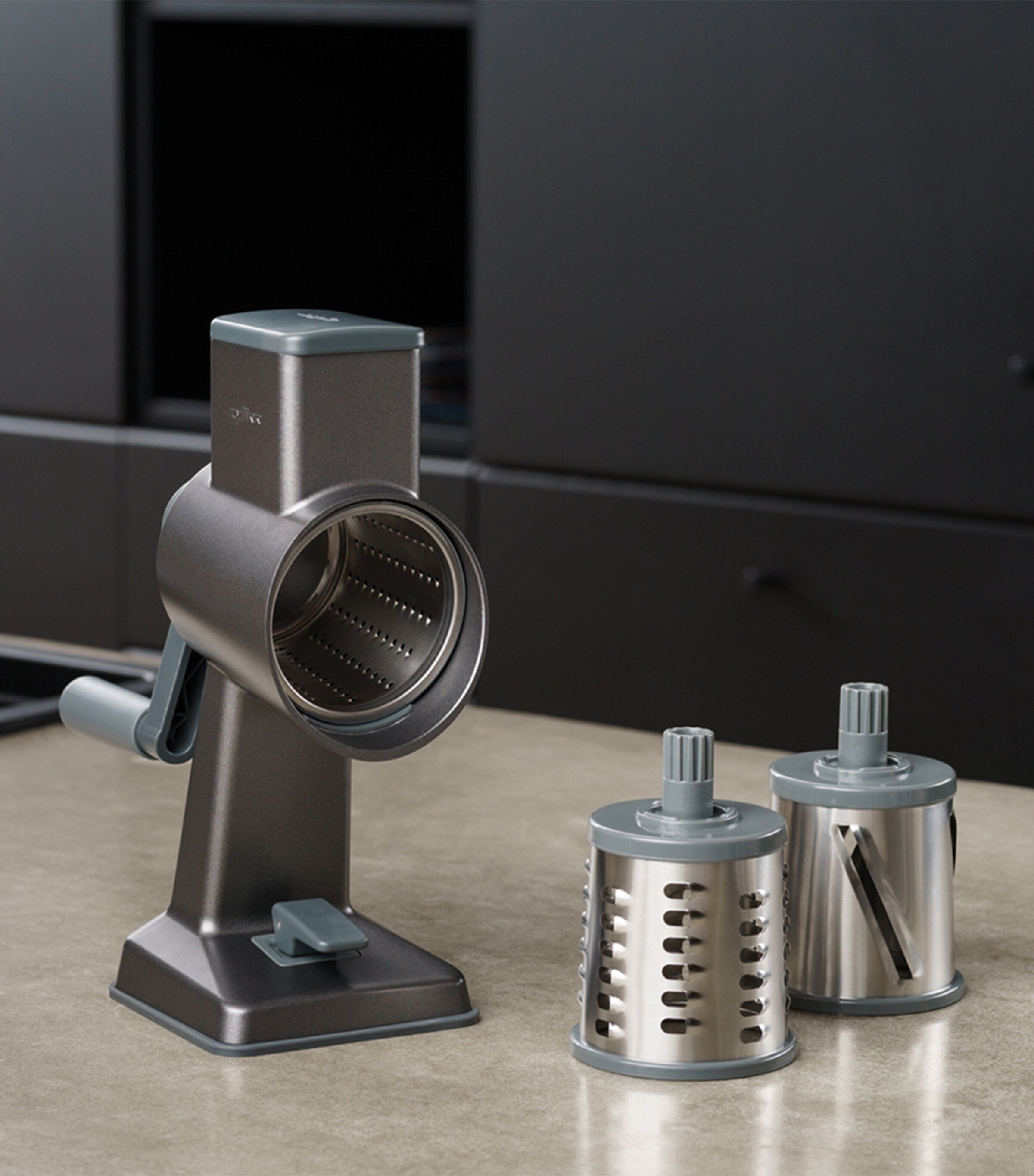 ZYLISS Gourmet Drum Grater Set (British brand)