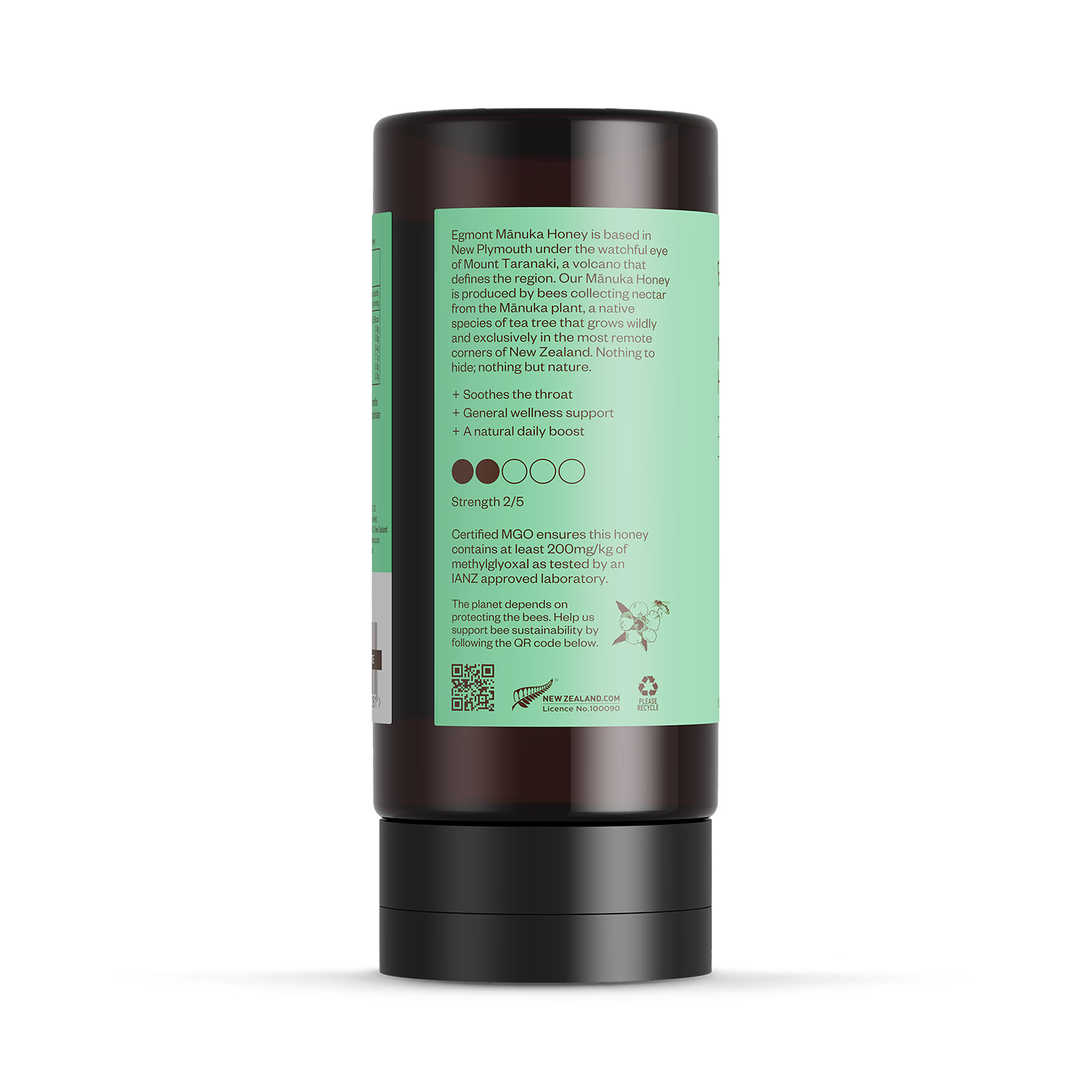Egmont Honey Monofloral Manuka Honey MGO 200 350g