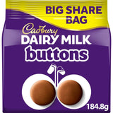 Cadbury Dairy Milk Buttons Chocolate Big Share Bag   184.8g GOODS M&S   