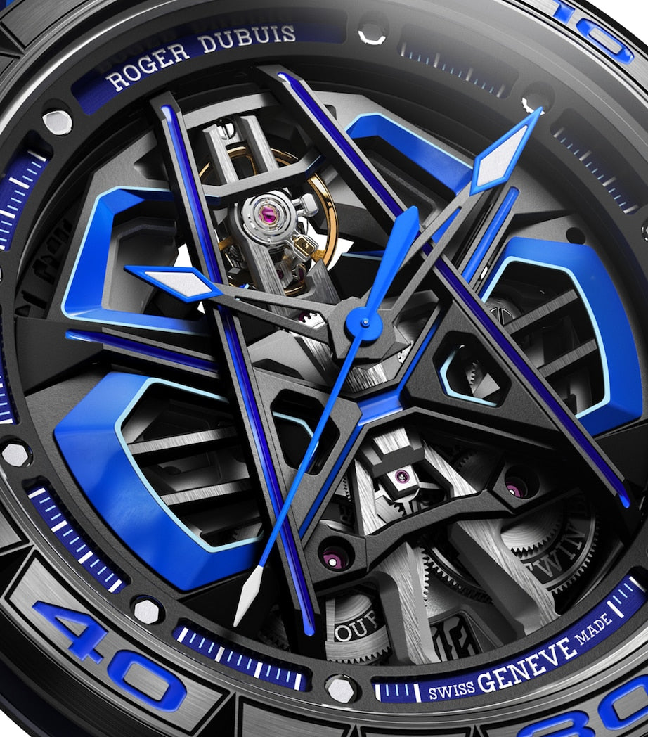 Roger Dubuis Excalibur Spider Huracan carbon watch 45mm, UK version