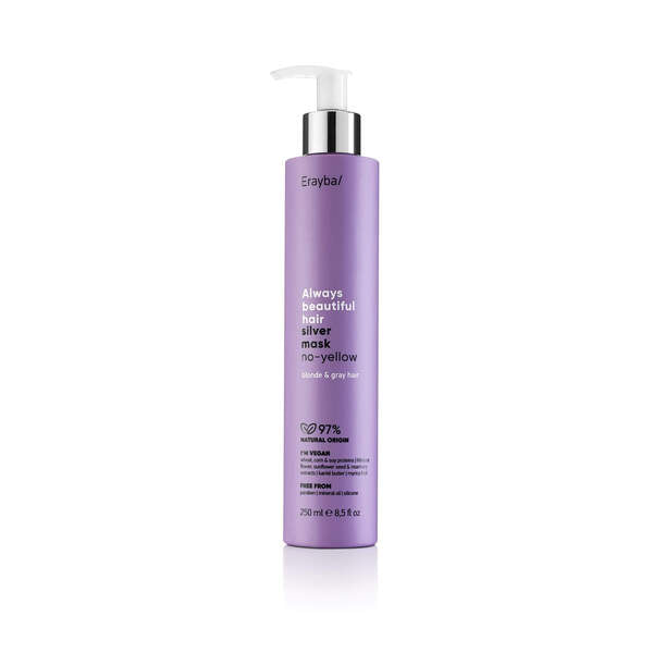 Erayba silver no yellow hair mask 250ml - British product