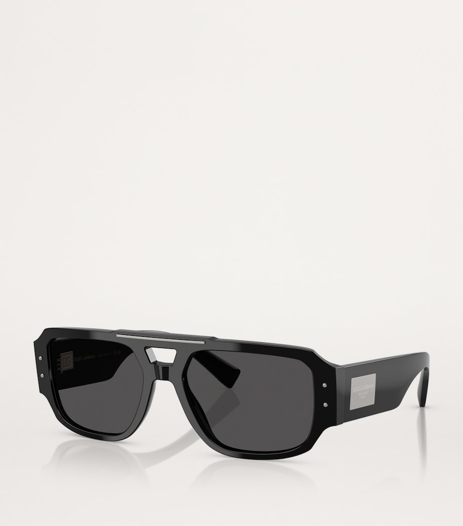 Dolce & Gabbana acetate pilot sunglasses, imported from the UK