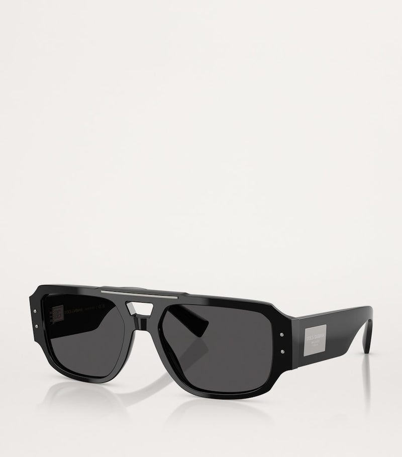 Dolce & Gabbana acetate pilot sunglasses, imported from the UK