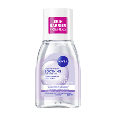 Nivea Soothing Micellar Water 100ml (British brand)