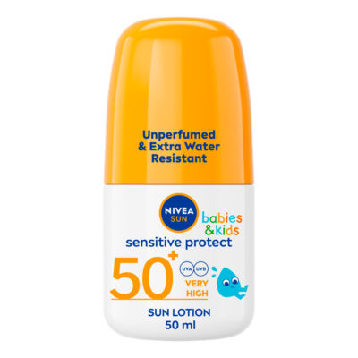 Nivea Babys & Kids Sensitive Protect Roll-On Solkrem SPF 50+ 50 ml