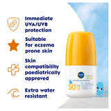Nivea Babies & Kids Sensitive Protect Roll-On sun cream 50ML, imported from the UK