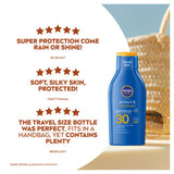 NIVEA Protect & Moisture SPF30 sun cream 100ml, imported from the UK