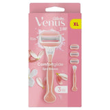 Gillette Venus Comfortglide Razor + 3 Razor Blades Spa Breeze GOODS M&S   