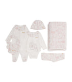 Harrods balloon print baby gift set 0-18 months, UK version