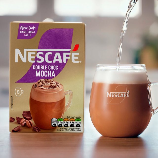 Nescafe Gold Double Choca Mocha Instant Coffee 8 Sachets   8 per pack