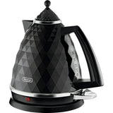 De'Longhi Brillante kettle black 1.7L, imported from the UK