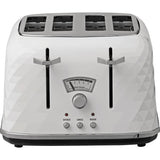 De'Longhi white 4 slice toaster (British brand)