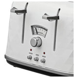De'Longhi white 4 slice toaster (British brand)
