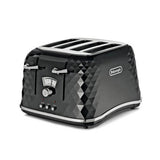 De'Longhi 4 slice toaster black, imported from the UK