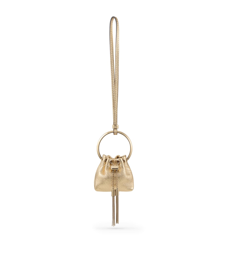 Jimmy Choo Bon Bon bag charm leather miniature - British product