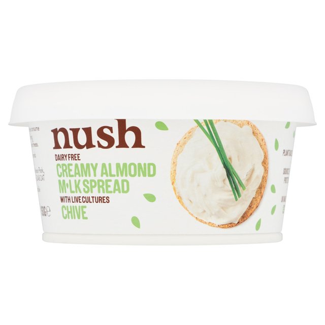 Nush Chive Almond Cream Cheese Style Spread   150g