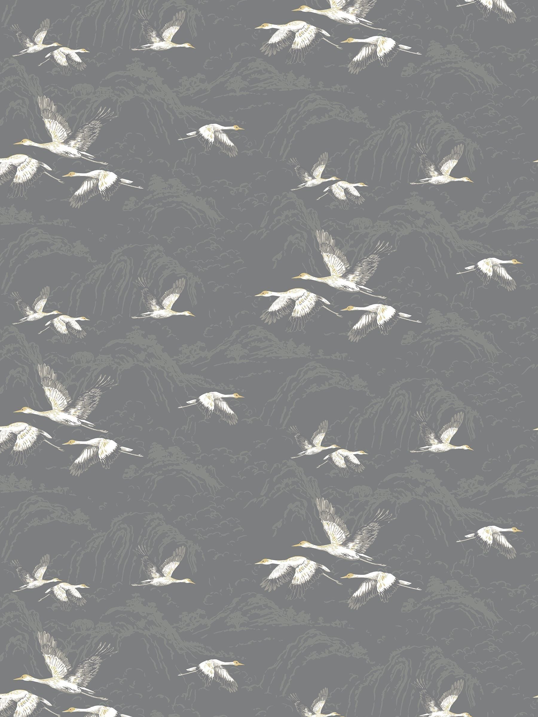 Laura Ashley grey Animalia made to measure roller blind (British brand)