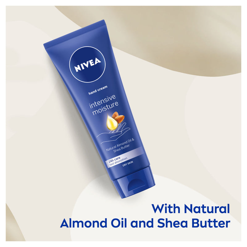 Nivea Intensive Moisture Hand Cream 100ml, imported from the UK