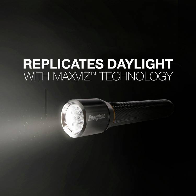 Energizer Vision HD Performance 400 Lumen Metal torch, imported from the UK