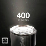 Energizer Vision HD Performance 400 Lumen Metal torch, imported from the UK