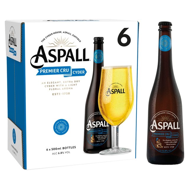 Aspall Premier Cru Cyder   6 x 500ml GOODS M&S   